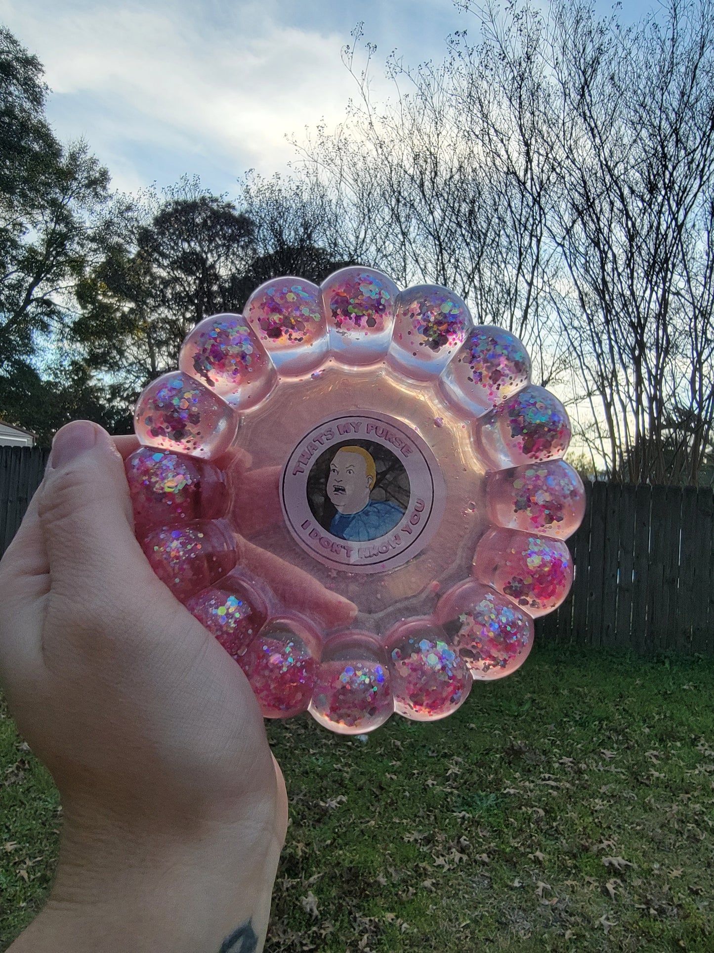 Beautiful bubble coaster