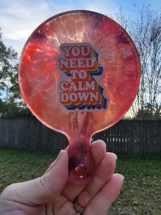 You need to calm down paddle