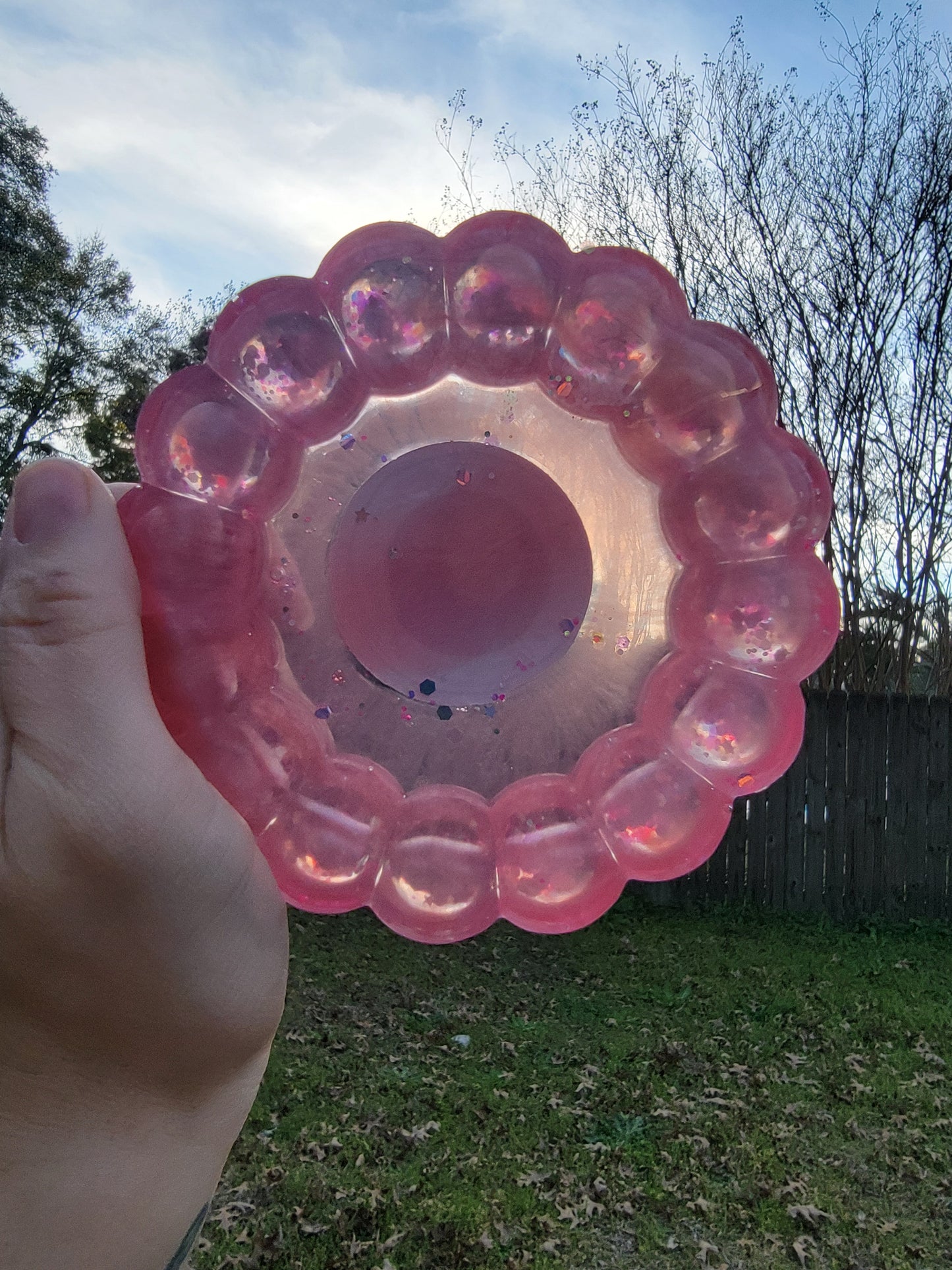 Beautiful bubble coaster